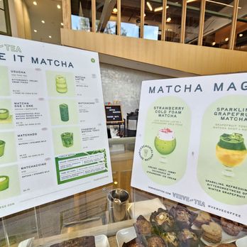 Verve Coffee Roasters - Matcha menu. 3/28/2025 - Coffee Roasteries Near Me - Los Angeles, California