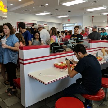 In-N-Out Burger - Still crazy busy after more than a month open. - Burgers Near Me - Katy, Texas
