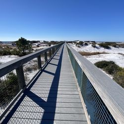 Deer Lake State Park - Going toward beach. Beautiful dunes