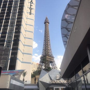Eiffel Tower Viewing Deck - Las Vegas Eiffel Tower a bit closer - Amusement Parks Near Me - Las Vegas, Nevada