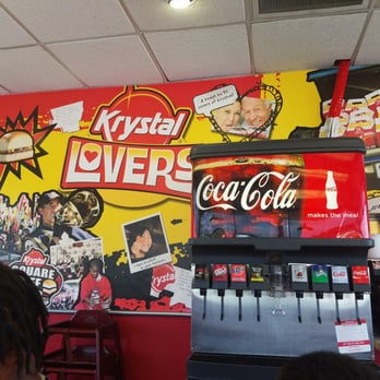 Krystal - The wall inside the store - Fast Food Near Me - Lawrenceville, Georgia Krystal - The wall inside the store - Fast Food Near Me - Lawrenceville, Georgia