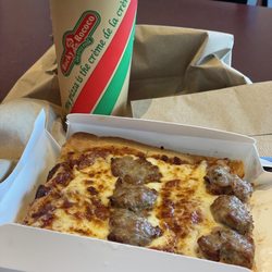 Rocky Rococo - Lunch Special - super slice with drink