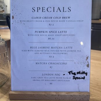 Ideology Coffee - Special Menu - Coffee & Tea Near Me - Sherman Oaks, California