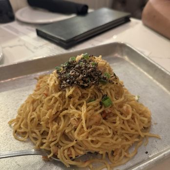 EMC Seafood & Raw Bar - Crab Truffle Crab Garlic Noodles - Seafood Near Me - San Jose, California EMC Seafood & Raw Bar - Crab Truffle Crab Garlic Noodles - Seafood Near Me - San Jose, California