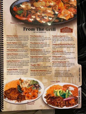Menu photo 1 Monterrey Mexican Restaurant Monroe, NC Menu photo 1 Monterrey Mexican Restaurant Monroe, NC