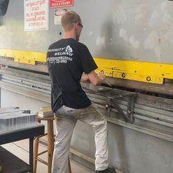 Priority Welding - bending up parts
