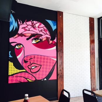 Bronx Burger House - ¡Pop!...[Sen2 Figueroa's Art Display] - Burgers Near Me - Bronx, New York