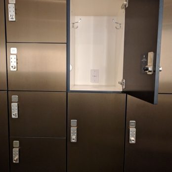 Barry's Atlanta - Lockers - they have them both outside and inside the locker rooms. Each one comes with a USB charger for your phone!! No need to bring lock. - Trainers Near Me - Atlanta, Georgia Barry's Atlanta - Lockers - they have them both outside and inside the locker rooms. Each one comes with a USB charger for your phone!! No need to bring lock. - Trainers Near Me - Atlanta, Georgia
