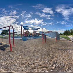 Legacy Park - Train-themed playground