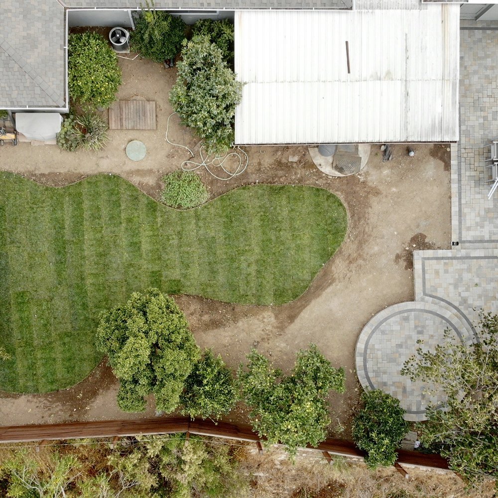 All Green Scape - an aerial view of a backyard - Landscaping Near Me