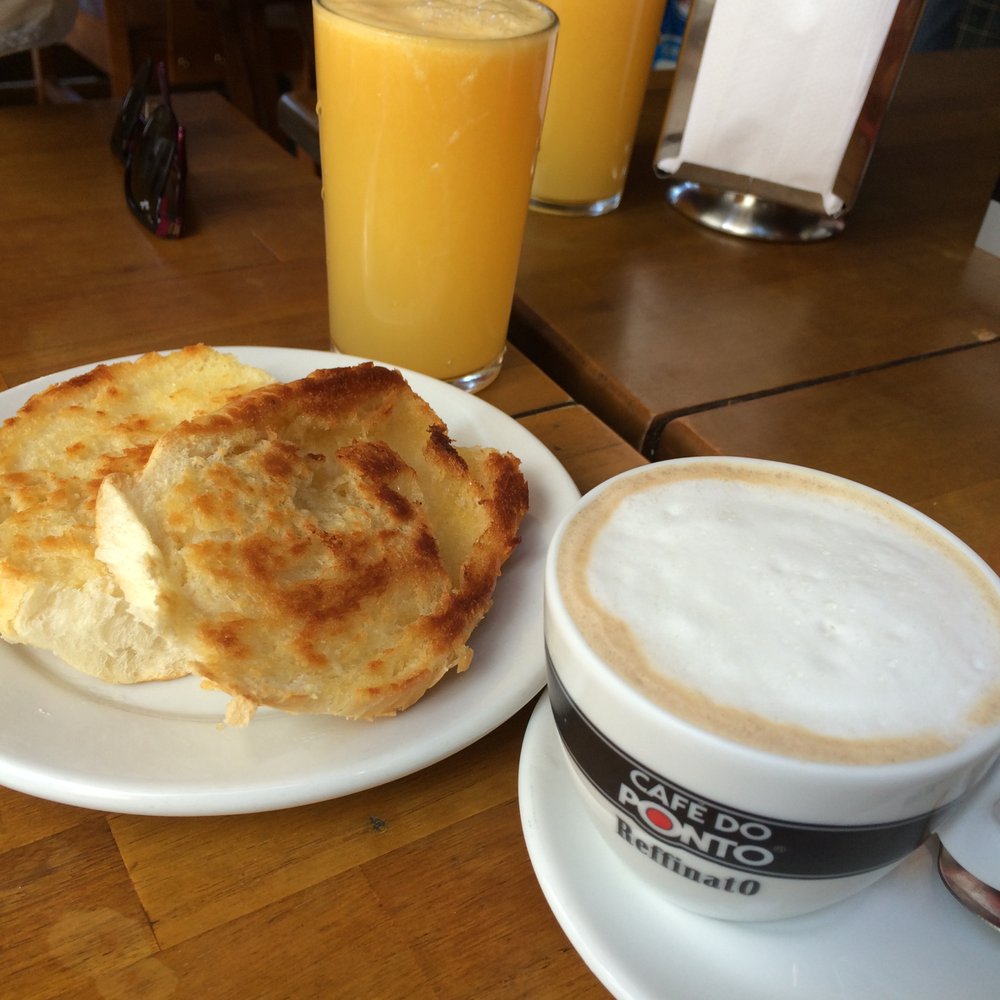 Café Estrela - Freshly squeezed OJ, pão na chapa and cafe com leite - Diners Near Me - São Paulo, SP