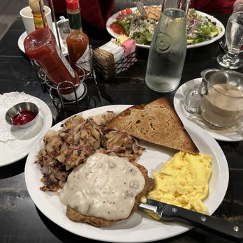 Rusty Pelican Cafe - Country fried steak!!! Amazing! - Desserts Near Me - Mill Creek, Washington