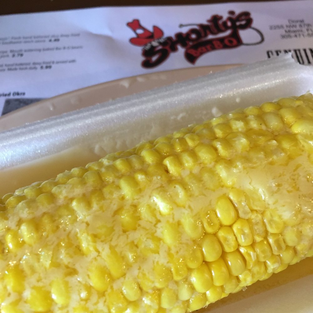 Shorty's BBQ - Buttery corn on the cob - Southern Near Me - Miami, Florida Shorty's BBQ - Buttery corn on the cob - Southern Near Me - Miami, Florida