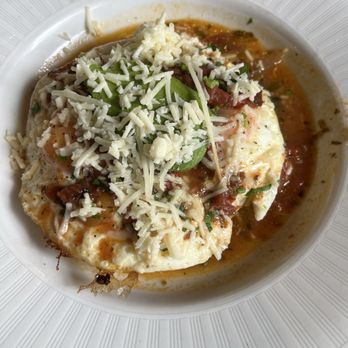 The Dish & Dram - Huevos rancheros - too liquidy - Comfort Food Near Me - Kensington, Maryland The Dish & Dram - Huevos rancheros - too liquidy - Comfort Food Near Me - Kensington, Maryland