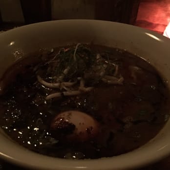 High Five Ramen - Photo doesn't do it justice, but rather not use the flash per the ambiance. - Ramen Near Me - Chicago, Illinois High Five Ramen - Photo doesn't do it justice, but rather not use the flash per the ambiance. - Ramen Near Me - Chicago, Illinois