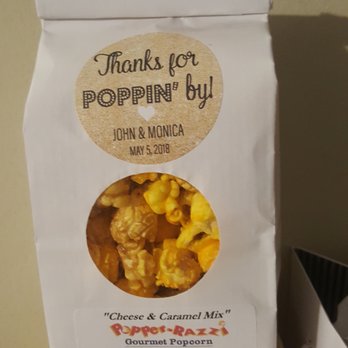 Popper-Razzi Gourmet Popcorn - Wedding favors for our May wedding. - Popcorn Shops Near Me - Hazel Crest, Illinois Popper-Razzi Gourmet Popcorn - Wedding favors for our May wedding. - Popcorn Shops Near Me - Hazel Crest, Illinois
