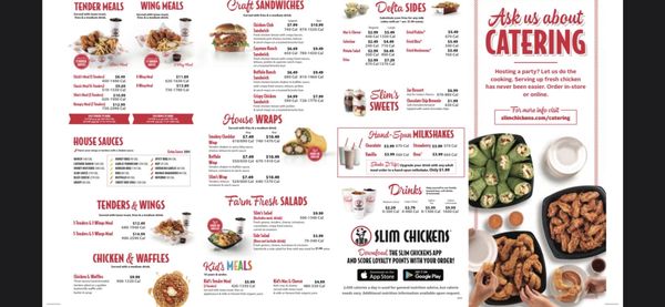 Menu photo 2 Slim Chickens Biloxi, MS Menu photo 2 Slim Chickens Biloxi, MS
