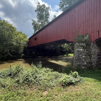 Mansfield Bridge - She's a long one - Landmarks & Historical Buildings Near Me - Carbon, Indiana Mansfield Bridge - She's a long one - Landmarks & Historical Buildings Near Me - Carbon, Indiana