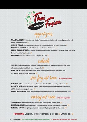 Menu photo 6 Thai Fusion Eugene, OR Menu photo 6 Thai Fusion Eugene, OR