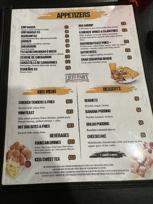 Menu photo 6 Listo Parce Winder, GA Menu photo 6 Listo Parce Winder, GA
