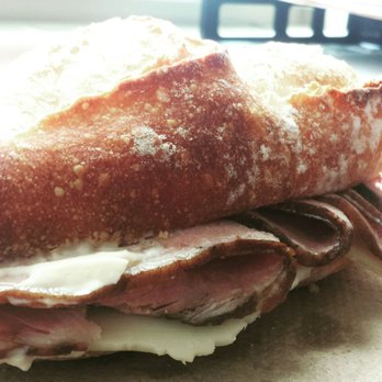 Pasture and Plenty - Half a ham sandwich (the other half is packed up for later). Good quality everything. - Cooking Classes Near Me - Madison, Wisconsin