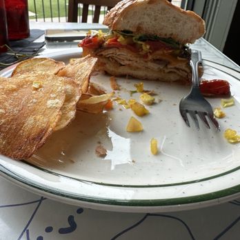 55 South - Smoked turkey sandwich and kettle chips. - Southern Near Me - Brentwood, Tennessee 55 South - Smoked turkey sandwich and kettle chips. - Southern Near Me - Brentwood, Tennessee