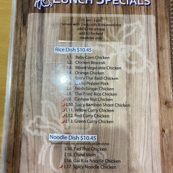 Orchid Thai - Lunch Menu - Thai Near Me - Baldwin Park, California Orchid Thai - Lunch Menu - Thai Near Me - Baldwin Park, California