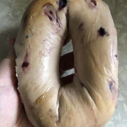 Gigantic Blueberry Bagel