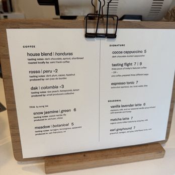 The Coffee Movement - Menu 4/25/26 - Coffee & Tea Near Me - San Francisco, California The Coffee Movement - Menu 4/25/26 - Coffee & Tea Near Me - San Francisco, California