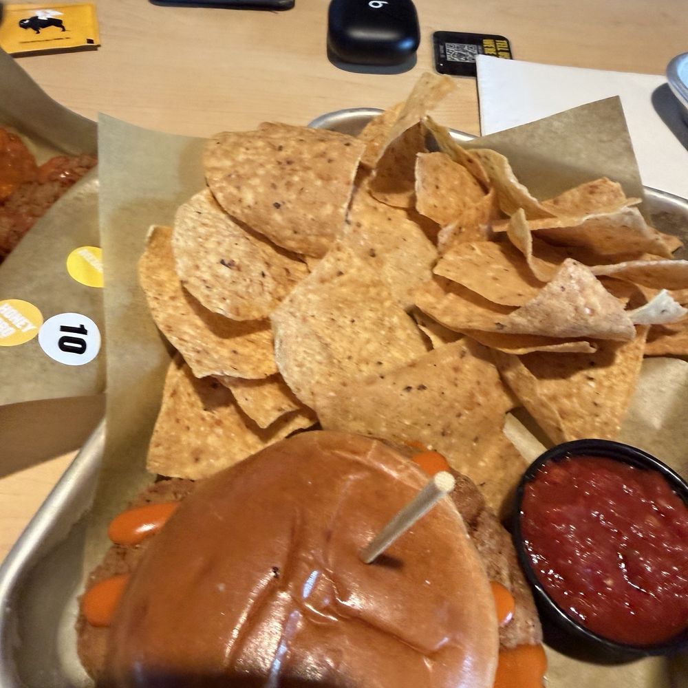 Buffalo Wild Wings - Thin chicken mostly breading and overcooked chips - Chicken Wings Near Me - Fort Myers, Florida Buffalo Wild Wings - Thin chicken mostly breading and overcooked chips - Chicken Wings Near Me - Fort Myers, Florida