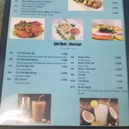 Their whole menu, ranges from drinks to soups. Other things on their menu are rice, meat and noodles. Amazing menu! Their whole menu, ranges from drinks to soups. Other things on their menu are rice, meat and noodles. Amazing menu!