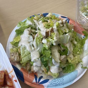 Blazing Kitchens - Half of my chicken Caesar salad - Pizza Near Me - Santa Ana, California Blazing Kitchens - Half of my chicken Caesar salad - Pizza Near Me - Santa Ana, California