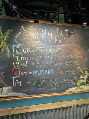 Menu photo 4 The Jellyfish Pensacola, FL Menu photo 4 The Jellyfish Pensacola, FL