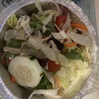 Gotham City Diner - Garden salad which comes with dinner. I had chicken soup too which was delicious. - Diners Near Me - Ridgefield, New Jersey Gotham City Diner - Garden salad which comes with dinner. I had chicken soup too which was delicious. - Diners Near Me - Ridgefield, New Jersey