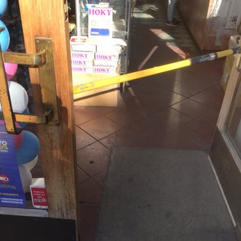 Anzen Hardware - The door has a broom handle, someone is inside, but you can call in with any questions - Hardware Stores Near Me - Los Angeles, California