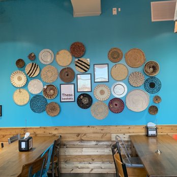 Tacos 4 Life - a dining room with blue walls - Mexican Near Me - Columbia, Missouri Tacos 4 Life - a dining room with blue walls - Mexican Near Me - Columbia, Missouri