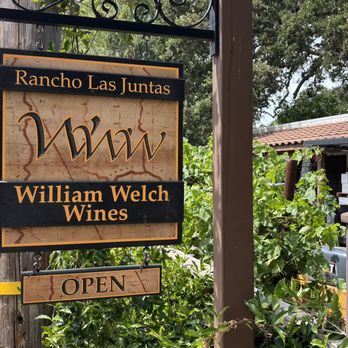 William Welch Wines - The sign we spotted from the road - Wine Tasting Room Near Me - Martinez, California William Welch Wines - The sign we spotted from the road - Wine Tasting Room Near Me - Martinez, California