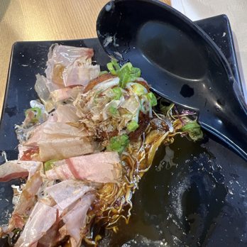 Kami Ramen - Takoyaki last piece! - Ramen Near Me - Anchorage, Alaska