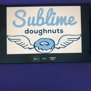 Sublime Doughnuts - Apple Pay, G pay, Samsung Pay accepted - Donuts Near Me - Atlanta, Georgia