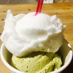 King Scoopa - Säger igen att en äkta pistage Gelato inte är grön!!!