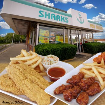 Shark's Fish & Chicken - the outside of a restaurant - Fish & Chips Near Me - Chicago Heights, Illinois Shark's Fish & Chicken - the outside of a restaurant - Fish & Chips Near Me - Chicago Heights, Illinois
