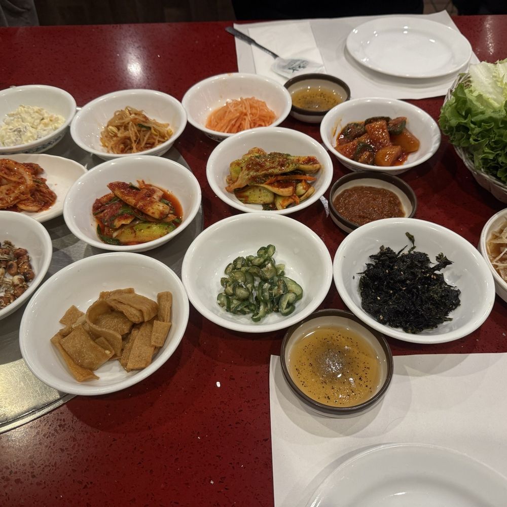 Mapo BBQ - Banchan - Korean Near Me - Flushing, New York Mapo BBQ - Banchan - Korean Near Me - Flushing, New York