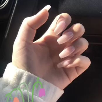 Q - Nails - clear pink - Nail Salons Near Me - Santa Maria, California Q - Nails - clear pink - Nail Salons Near Me - Santa Maria, California