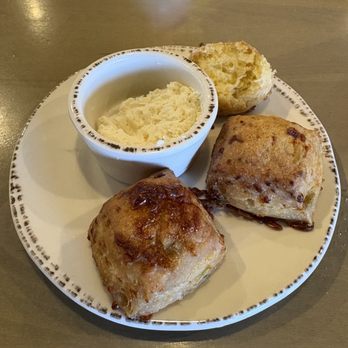 Tula's Kitchen - Little onion rolls w soft butter - New American Near Me - Albuquerque, New Mexico