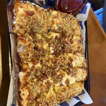 Merlins Pizza - Bacon and cheese bread sticks - Pizza Near Me - Destin, Florida Merlins Pizza - Bacon and cheese bread sticks - Pizza Near Me - Destin, Florida