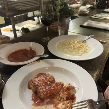 TradeWinds Italian Restaurant - Chicken Parm with Alfredo pasta - Italian Near Me - Niceville, Florida