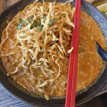 Chiang Rai - Khao soi with ribeye steak - Thai Near Me - Tustin, California