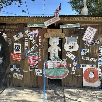 Delgadillo's Snow Cap Drive-In - Outhouses - Burgers Near Me - Seligman, Arizona Delgadillo's Snow Cap Drive-In - Outhouses - Burgers Near Me - Seligman, Arizona