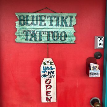 Blue Tiki Tattoo - Tattoo Near Me - Kapaa, Hawaii