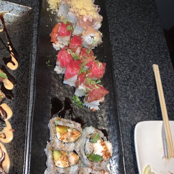 FUJIYA - Albacore Delight Roll, Spicy Tataki Roll, and I can't remember lol - Japanese Near Me - Burbank, California FUJIYA - Albacore Delight Roll, Spicy Tataki Roll, and I can't remember lol - Japanese Near Me - Burbank, California